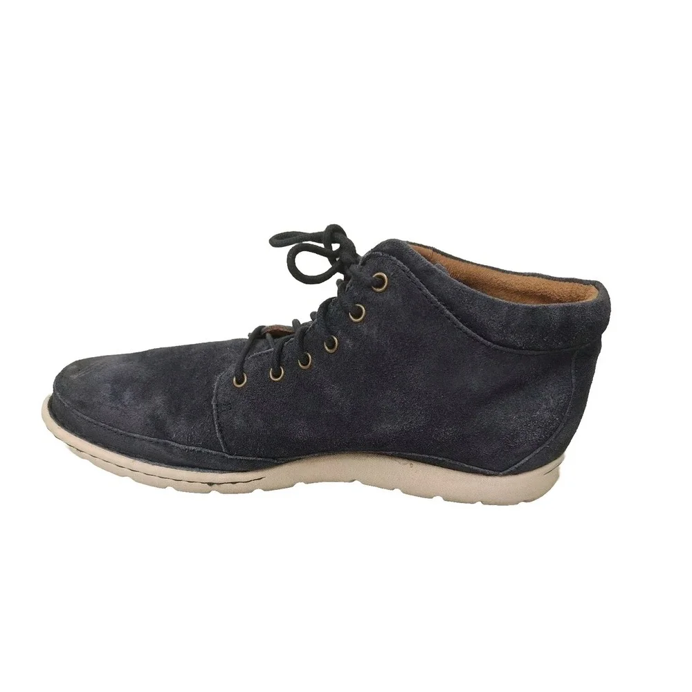 Born Nigel Mens Boot Size 11.5M Shark Blue SUEDE‎ H48332